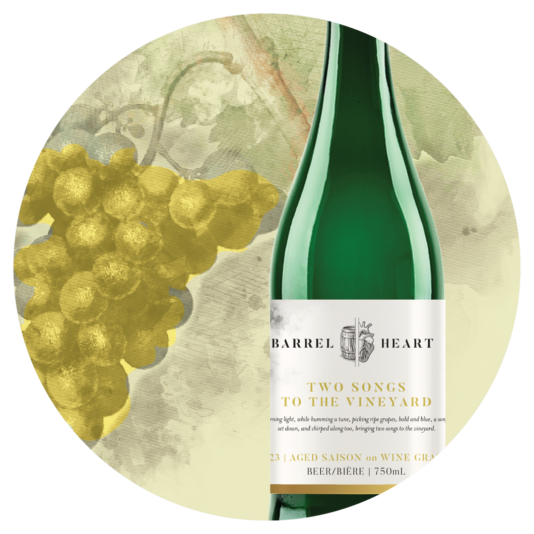Two Songs to the Vineyard | 6.2% | 750ml | Aged Saison on White Wine Grapes